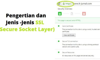 Pengertian dan Jenis -Jenis SSL (Secure Socket Layer)