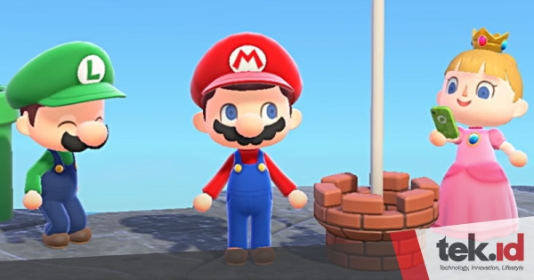 Animal Crossing: New Horizons kedatangan Super Mario Bros.