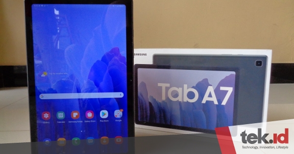 Review Samsung Galaxy Tab A7, asyik buat multitasking