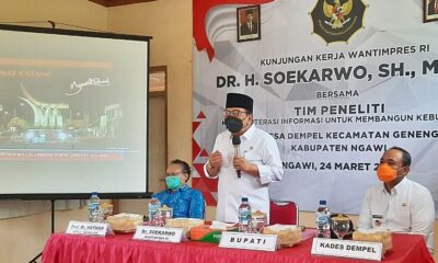 Wantimpres Soekarwo Apresiasi Kemajuan Teknologi Digital di Ngawi