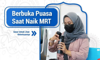 Catat! Begini Cara Batalkan Puasa Ramadhan di MRT Jakarta