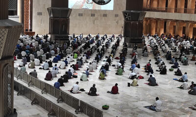 Gelar Tarawih Berjamah, Prokes di Masjid Istiqlal Diperketat