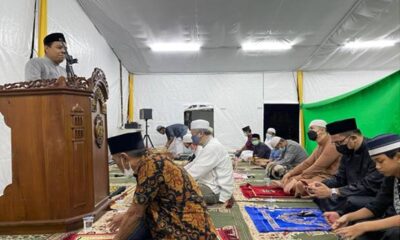 Melongok Tenda Arafah di Kompleks Taman Villa Meruya