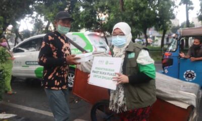 NU CARE dan Tokopedia Salam Berbagi Ribuan Paket Buka Puasa