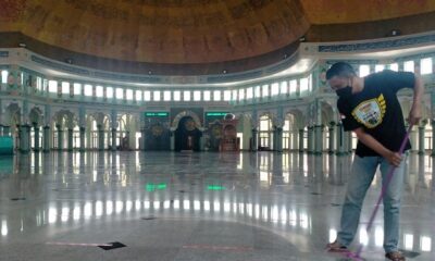 Salat Tarawih di Masjid Raya Al-Azhom Tangerang Dibatasi 1.000 Jamaah, Kultum Dihilangkan