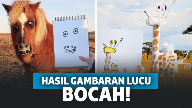 10 Gambaran Bocah Ini Malah Jadi Ngeri Saat Jadi Nyata!