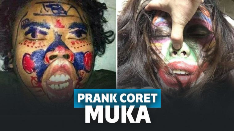 14 Prank Mencoret Wajah Orang Saat Tidur, Bikin Ngakak!