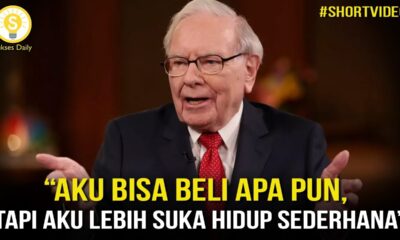 Beginilah Cara Warren Buffett Menjalani Hidupnya Dengan Sederhana. #Shorts