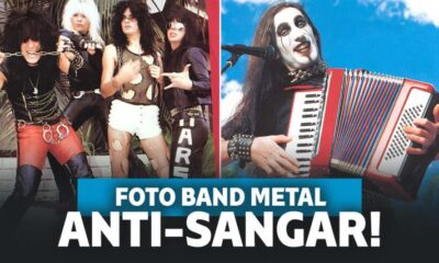 Bukan Sangar, 10 Foto Band Metal Ini Malah Bikin Ngakak