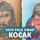 Bukannya Keren, 12 Tato Face Swap Ini Malah Terlihat Absurd