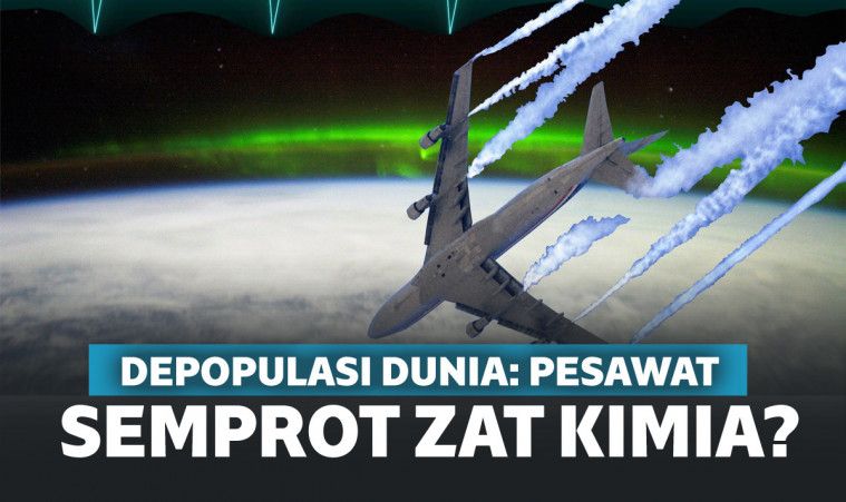 Depopulasi Dunia: Pesawat Semprot Zat Kimia?