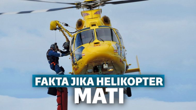 Fakta Jika Helikopter Mati Saat Terbang