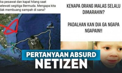 Kocak! Pertanyaan Absurd dari Netizen, Ada yang Bisa Jawab?