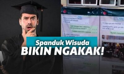 Minta Tolong Buatin Spanduk Wisuda, Hasilnya Kayak Gini