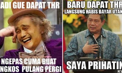 Ngenes! 13 Meme THR Ini Cuma Bisa Bikin Kamu Senyum Kecut