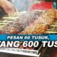 Pesan 60 Tusuk Sate, Datang 600 Tusuk