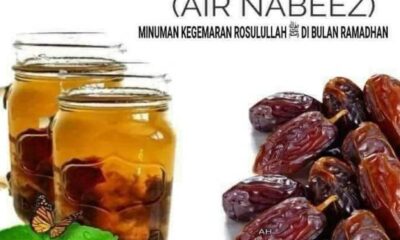 Inilah Minuman Favorit Rasulullah, Cocok Dikonsumsi di Bulan Ramadhan