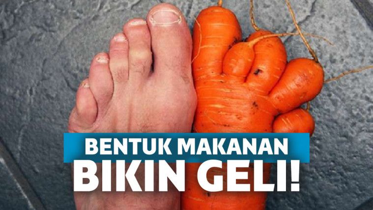 10 Bentuk Sayuran Aneh Ini Dijamin Bikin Nggak Nafsu Makan