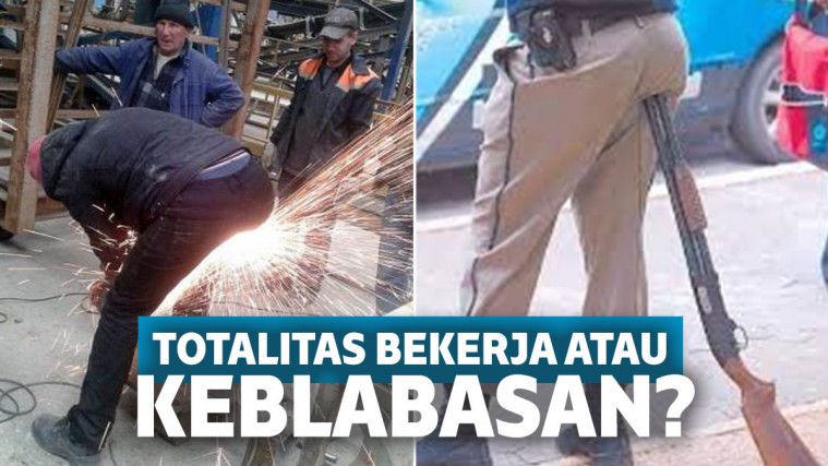 10 Pekerja Ini Melakukan Pekerjaannya dengan Totalitas