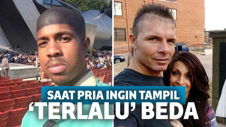 12 Pria Ini Tetap Percaya Diri dengan Gaya Rambut Anehnya