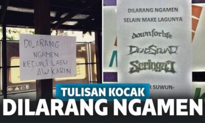 13 Tulisan Dilarang Ngamen Ini Bikin Ketawamu Nyaring