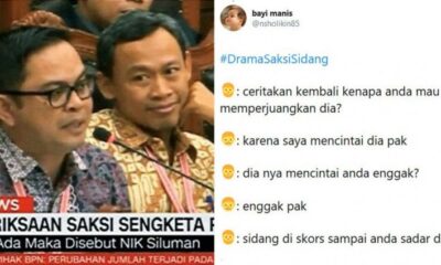 14 Drama Saksi Sidang ala Netizen Ini Bikin Gemes Bacanya