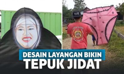 Deretan Desain Layangan Nyeleneh Ini Cuma Ada di Indonesia!