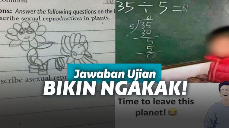 Jawaban Lucu Anak-Anak Saat Ujian