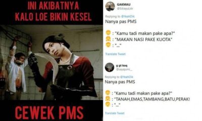 Kocak! Deretan Drama Netizen Ketika Nanya Cewek Lagi PMS