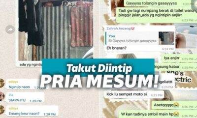 Mengira diintip pria mesum, faktanya malah bikin ngakak