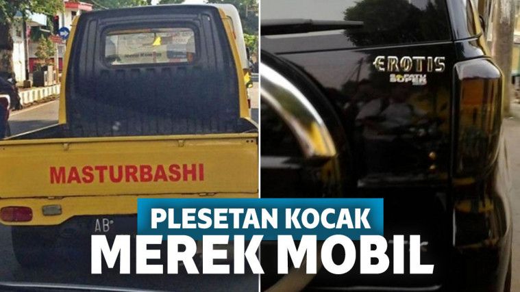 Plesetan-plesetam Merek Mobil yang Sukses Memancing Tawa