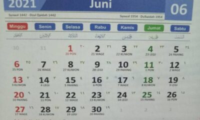 Jadwal Puasa Sunnah Bulan Juni 2021 Berikut Lafaz Niatnya