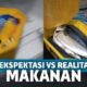 10 Potret Realita Makanan Ini Jauh dari Ekspektasi