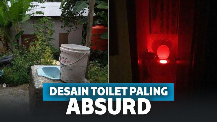 Auto Batal Kebelet, Penampakan WC Ini Bikin Gagal Paham!