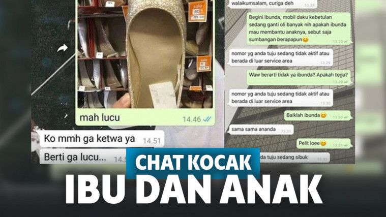 Deretan Chat Antara Ibu dan Anak Ini Beneran Kocak