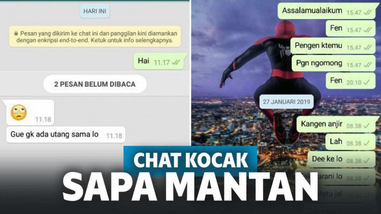 Deretan Chat “Sapa Mantan” Ini Bikin Kamu Tersenyum Kecut