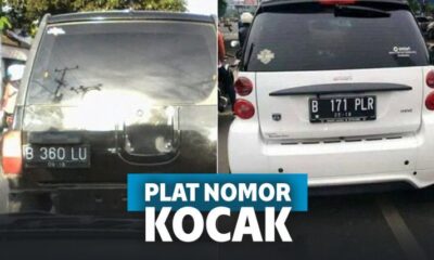 Kocak! 12 Plat Nomor Kendaraan Ini Bikin Ketawamu Nyaring