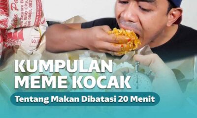 Meme Super Kocak saat Makan Dine-In Maksimal 20 Menit