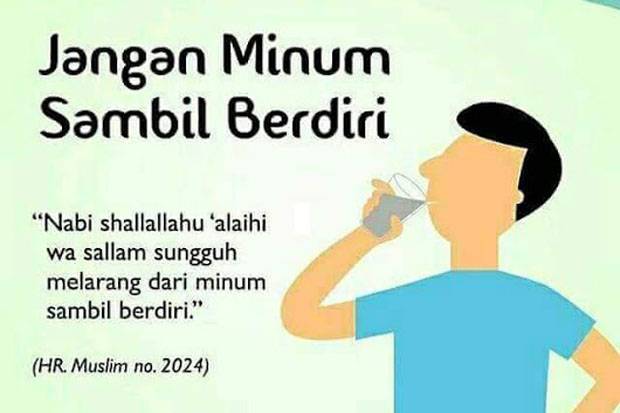 Cara Minum Rasulullah Cegah Kemaksiatan, Yuk Amalkan