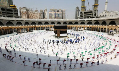 Jemaah Haji dari Seluruh Arab Saudi Menuju Jeddah