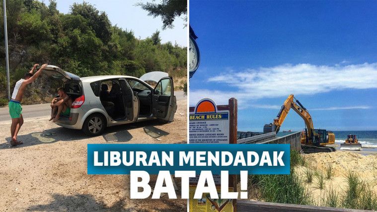 12 Orang Ini Harus Alami Hal Apes Saat Akan Liburan