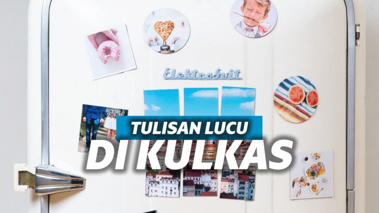 Deretan Tulisan Peringatan Lucu Pintu Kulkas