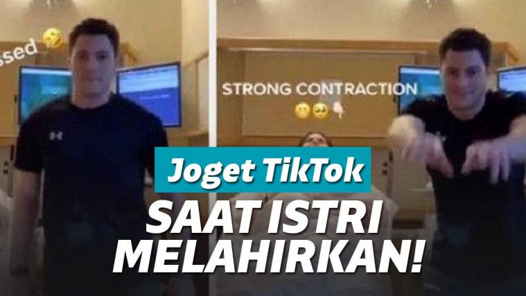 Suami Joget Tiktok Saat Istri Melahirkan