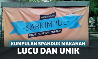 20 Spanduk Makanan Lucu dan Unik