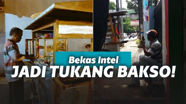 Intel ini beralih jadi penjual bakso karena dagangan laris