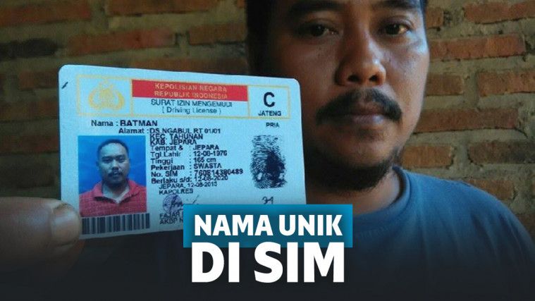 Kumpulan Nama Unik di SIM Ini Jadi Bukti Orang Indonesia Emang Suka Hal Nyeleneh! | Keepo.me