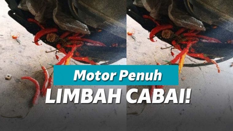 Mobil wanita ini mogok karena cabe. Kok bisa?