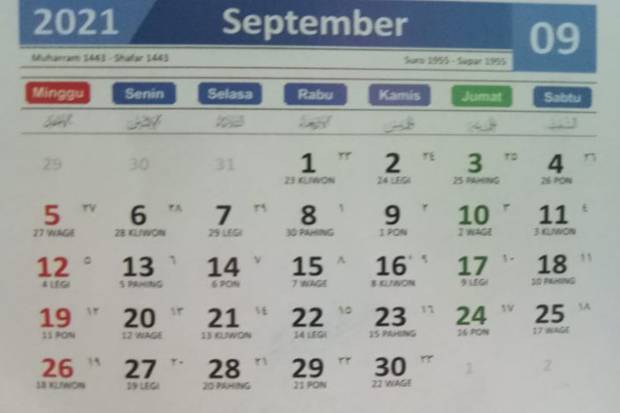 Jadwal Puasa Sunnah September 2021 Berikut Niatnya