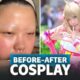 15 Foto Kocak Before-After Pelaku Cosplay Ini Bikin Pangling