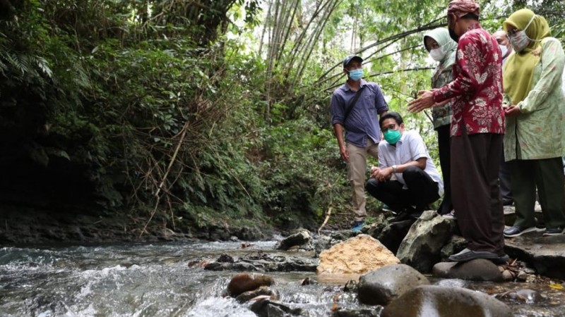 Menteri Desa PDTT Tinjau Desa Wisata Selasari, River Tubing yang Sedot Ribuan Pengunjung